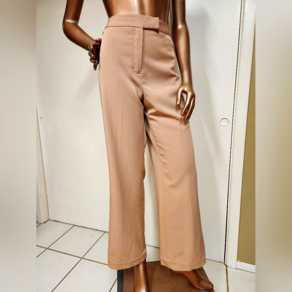 Y2K Versailles Zipper Pocket Office Slacks